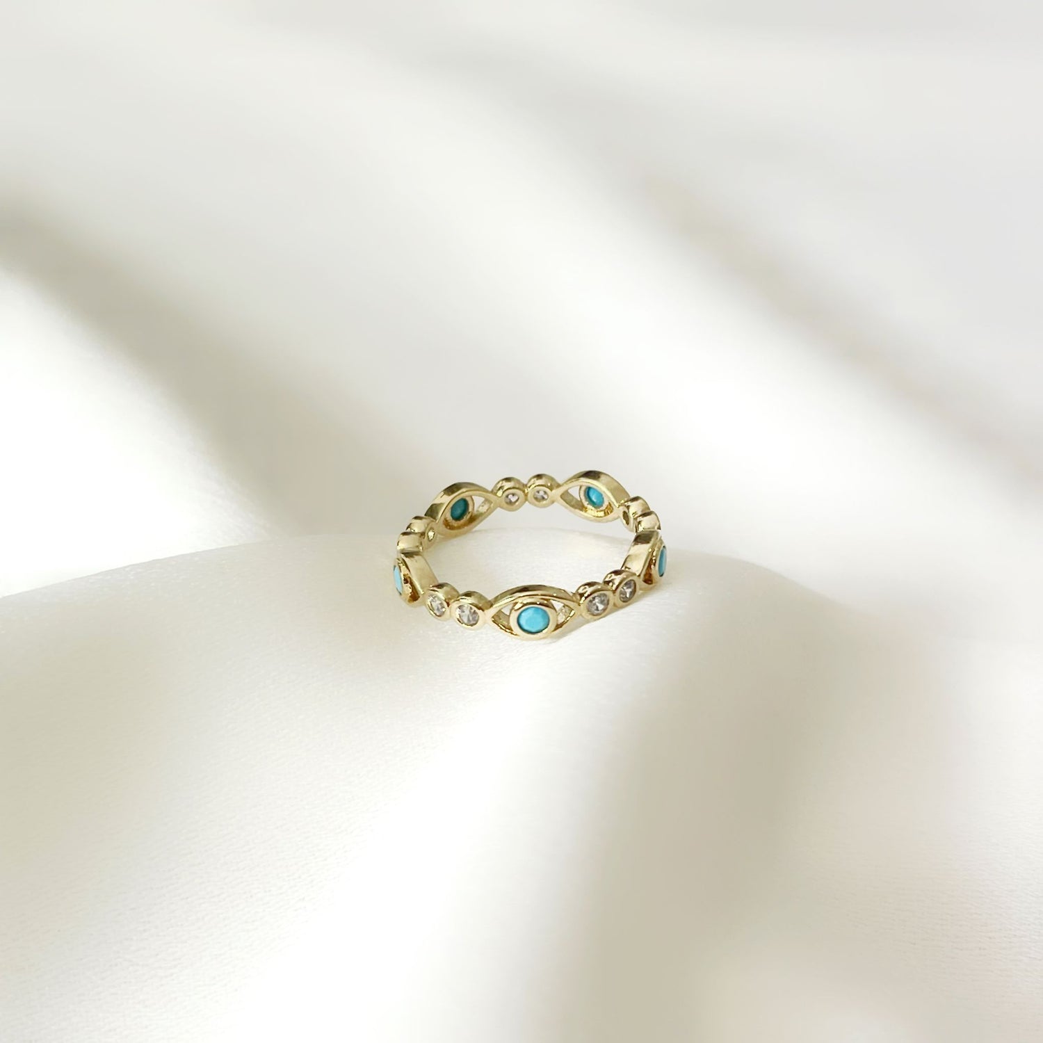 Bague EYES- turquoise