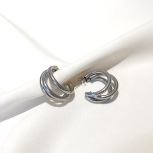 Boucles d'oreilles EMIR - Argent