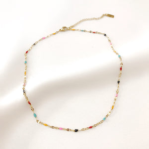 Collier ALPHA multicolore