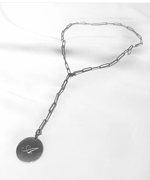 Collier LUCILE - 1 médaillon gravé